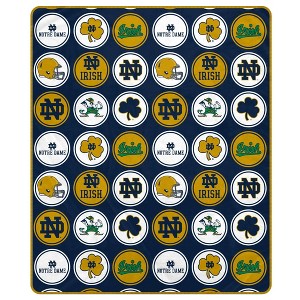 NCAA Notre Dame Fighting Irish 50"x60" Holiday Blanket - 1 of 1