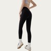 Anna-Kaci Active Women’s High Waist Active Leggings with Smooth Stretch Fabric Supportive Contoured Fit and Full Length Design - 4 of 4