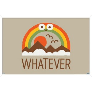 Trends International David Olenick - Yawn of a New Day Framed Wall Poster Prints - 1 of 4