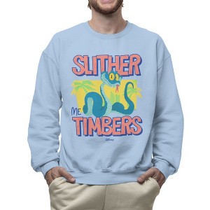 Disney Pixar Men's Zootopia 2 Slither Me Timbers Gary Sweatshirt