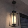 Maggift Outdoor Patio Chandelier, Black Outdoor Gazebo Chandelier, Modern Outdoor Ceiling Light, Black, 7.00"*7.00"*17.10" - 3 of 4