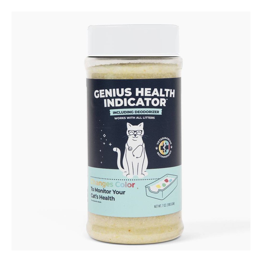 Genius Litter Health Indicator with Deodorizer for Cats - 7oz