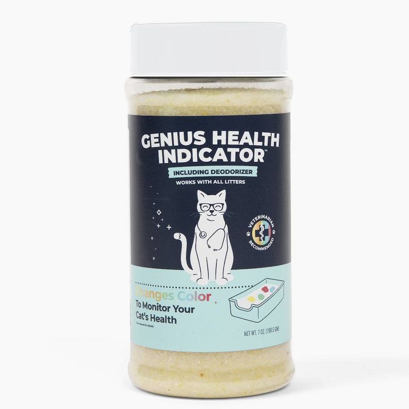 Genius Litter Health Indicator with Deodorizer for Cats - 7oz, 1 of 7