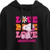 Women's - Peanuts - Love Woodstock Cropped Graphic Hoodie - 2 of 4