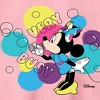 Boys' - Disney - Minnie Mouse Blowing Bubbles Everywhere Graphic Long Sleeve Fleece Sweatshirt - 2 of 4