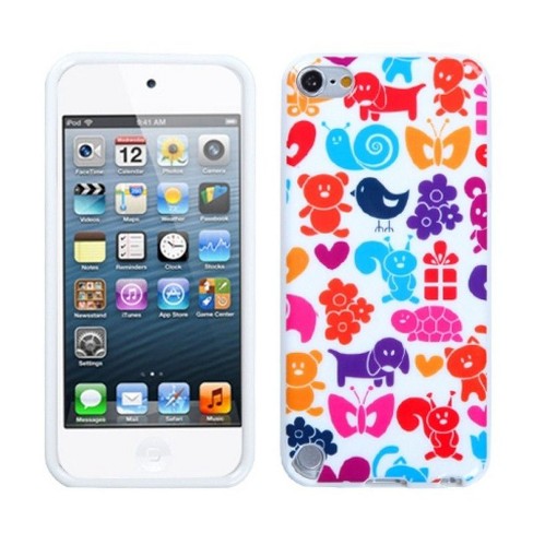 Mybat For Apple Ipod Touch 5th Gen 6th Gen Colorful Animal Paradise Rubber Case Cover Target