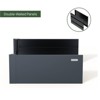 Vego Garden Tall Modern Rectangular Raised Metal Outdoor Planter Box - 4 of 4