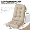 Crestlive Products Adirondack Chair Cushion 50 inch Thickening Waterproof Fade Resistant - 2 of 4