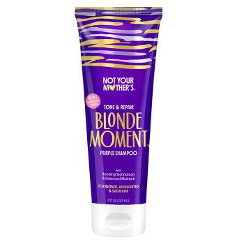 Not Your Mother's Blonde Moment Purple Shampoo to Tone and Repair Blonde Hair - 8 fl oz