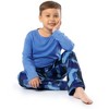Fruit of the Loom Boys Long Sleeve Fleece Pajama Set, 2-Piece, Sizes 4-16 - 2 of 4