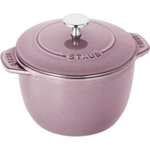 Staub Cast Iron 5.5-qt Round Cocotte - Lilac