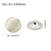 Unique Bargains Round Fabric Cloth Covered Sewing Buttons for Suits Dress 10 Pcs - 2 of 4