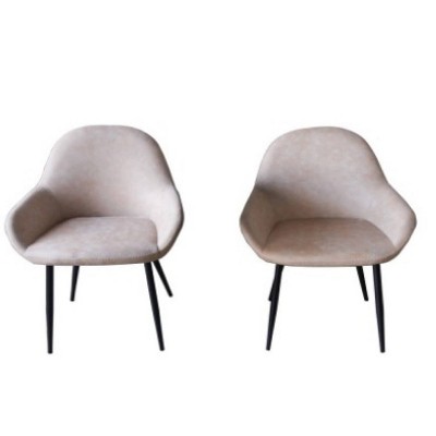 Brassex Set of 2 Odessa Dining Chairs