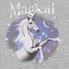 Juniors Womens Lost Gods Magical Unicorn T-Shirt - 2 of 4