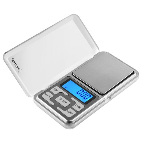 Insten Digital Pocket Scale in Grams & Ounces - Portable & Multifunction  for Food, Jewelry - 0.1g Precise with 1000g (2lb) Capacity