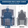 Power Lift Recliner Chair for Seniors with Heat & Massage, 3-Position Electric Recline, 2 Cup Holder, 2 Side Pocket, USB Port, Remote Control - 4 of 4