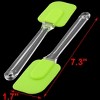 Unique Bargains Kitchen Cake Cream Baking Icing DIY Mixing Spatula Scraper 2 Pcs - 2 of 4