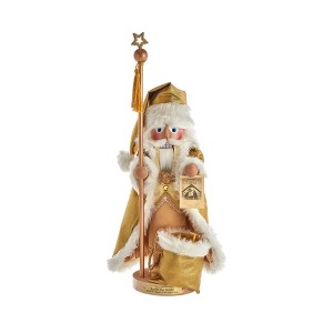 Steinbach Songs of the Season Wooden Nutcracker Series, Musical Joy to the World Santa, 18.3" - 1 of 4