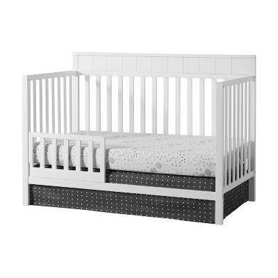 Snow White Painted Wooden Toddler Bed Guard Rail