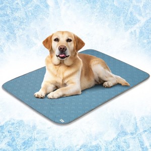 PetAmi Waterproof Cooling Blanket Mat for Dog Cat Pet, Anti Slip Indoor Cool Pad, Q-MAX Sofa Couch Bed Crate Cover - 1 of 4