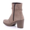 Bianca Made in Italy Womens Suede Slouchy Ankle Boots by Alpine Swiss - 3 of 4