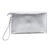 CTM Women's Glossy Metallic Envelope Wristlet Clutch Handbag - 3 of 4
