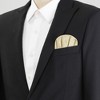 Allegra K Men's Pre-folded Pocket Squares Polka Dots Round Shaped Suit Handkerchiefs - 4 of 4