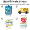 Big Dot of Happiness Back to School - 4 First Day of School Classroom Games - 10 Cards Each - Gamerific Bundle - 3 of 4