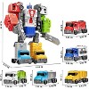 TEMI City Vehicles Transformed Robot for Boys 3-7 Year Old - Learning Kids Toys, Building Toddler Toys for Ages 4-8, Gifts for Kids - 2 of 3
