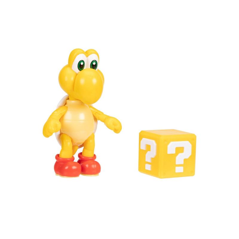 Nintendo Super Mario Red Koopa Troopa with Question Block Action Figure, 6 of 8