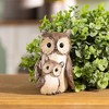 Melrose Woodland Owl (Set of 4) - 4 of 4