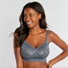Cosabella Women's Never Say Never Curvy Sweetie Bralette in Gray, Size Large - 2 of 4