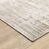 Nirvan Abstract Etchings Indoor Area Rug Beige/Ivory - Captiv8e Designs - image 3 of 4