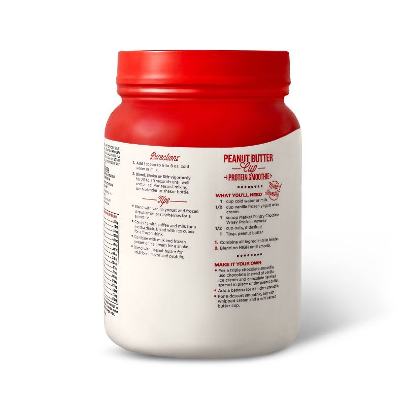 Whey Protein Powder - Vanilla - 32oz - Market Pantry&#8482;, 5 of 6