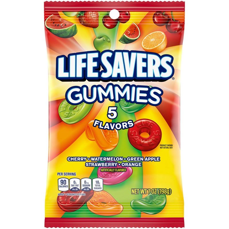 Life Savers Gummies 5 Flavors Gummy Candy - 7oz, 3 of 13