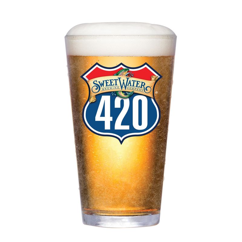 SweetWater 420 Extra Pale Ale Beer - 6pk/12 fl oz Cans, 3 of 12
