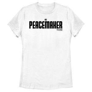 Women's Peacemaker Black Classic Logo T-Shirt - 1 of 4