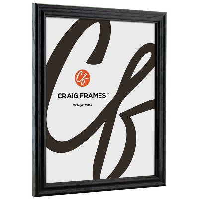 Classic Black Wood 20x20 Wall Picture Frame Set