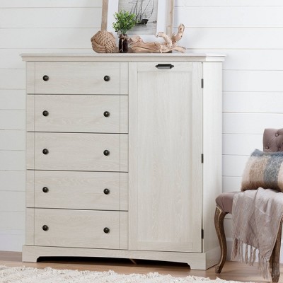 Lilak Door Chest with 5 Drawers - South Shore