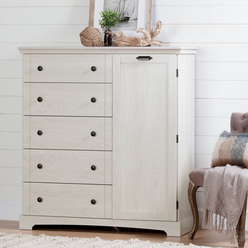 Lilak Door Chest with 5 Drawers - South Shore, 3 of 15