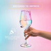 Dragon Glassware 17.5 oz Wine Glasses Aura Set of 2 - 3 of 4