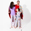 Bellabu Bear Baby Comic Purple Bamboo Kids Pajamas - 4 of 4
