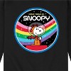 Men's - Peanuts - Snoopy First Beagle In Space Rocket 1969 Graphic Fleece Sweatshirt - 2 of 4