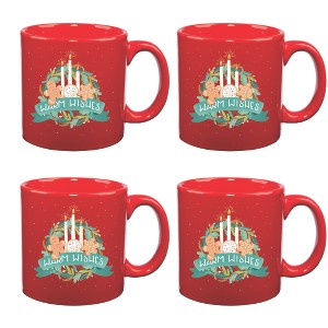 Courtside Market Lets Get Merry VI Big Mug 4 Piece Set - 1 of 1