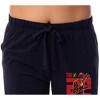 DC Comics Womens' The Flash 2023 Movie Film Title Logo Pajama Sleep Pants Black - 3 of 4