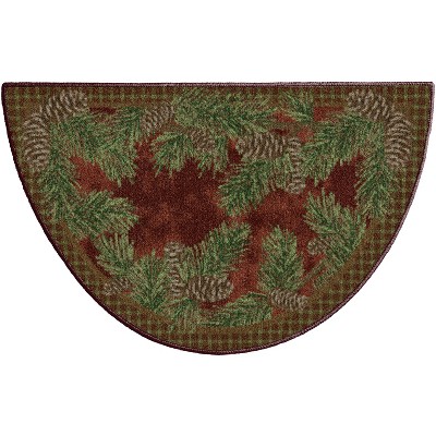 Brumlow Mills Pine Cone Rustic Area Rug, 1'5" x 2'6"