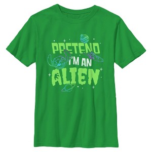 Boys Lilo & Stitch Pretend I'm An Alien T Shirt - 1 of 4