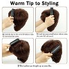 Jessie's Wig 4Inch Short Bob Wig With Bangs Synthetic Hair Brown Color 1 Pc/Pack - 4 of 4
