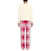 Lands' End Women's Petite Knit 2 Piece Pajama Set - Long Sleeve Top and Pants - 2 of 4
