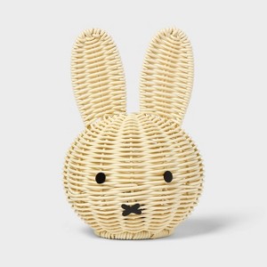 ◆ miffy Miffy Faux Rattan Kids' Night Light - Miffy by Pillowfort™ : Target